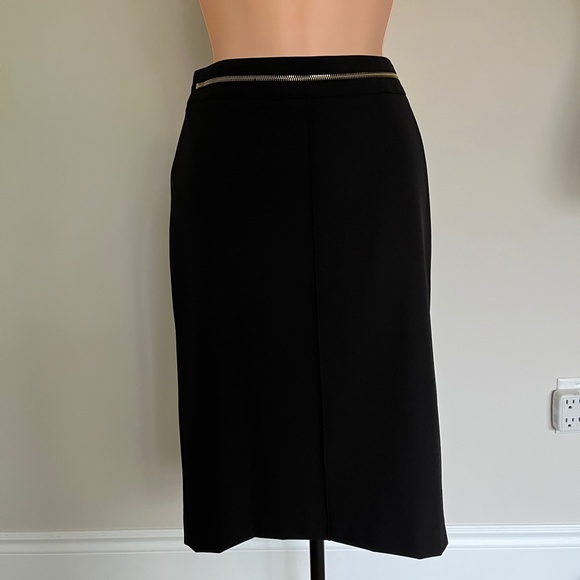 Sandra Angelozzi - Black Panelled Pencil Skirt - Size 34 (XS) - Picture 15 of 15